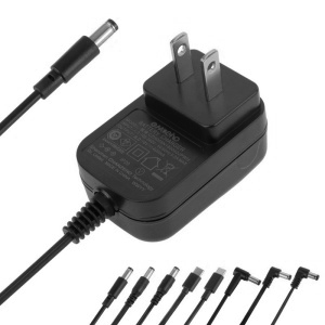 PSE Certificated Level 6 Energy Efficiency Cc/CV Solution 3.6V-32V, 1.5A Max. Power Adapter